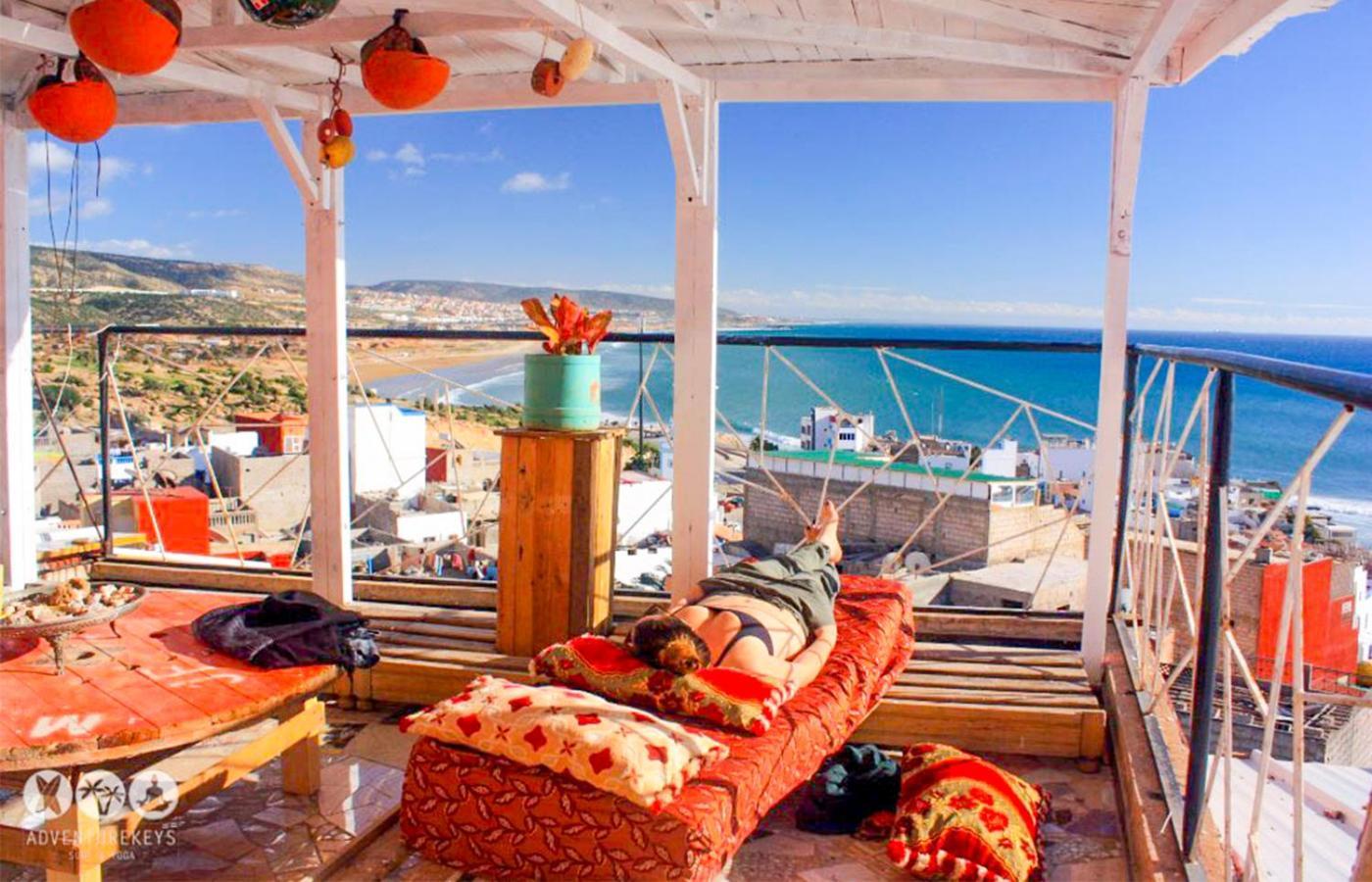 مبيت وإفطار تغازوت Adventurekeys Surf Yoga Cowork المظهر الخارجي الصورة